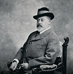 Tyrolean Gallery: King Edward VII in a Tyrolean hat, 1903 (1911)