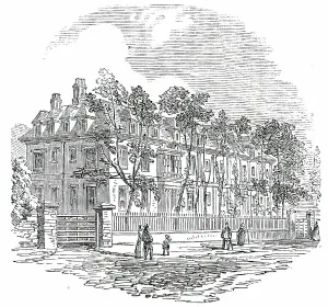 King Edward's School, Bury St. Edmund's, 1850. Creator: Unknown