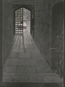 Albert Memorial Chapel Gallery: King Edwards Tomb below the Albert Memorial Chapel, Windsor, 1910. Creator: Unknown