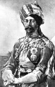 Images Dated 30th January 2008: The King Emperor as Colonel-In-Chief, Lancers, Indian Army, 1914