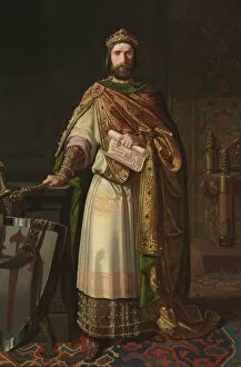 Ferdinand Ii Collection: King Ferdinand II of Leon, 1850. Artist: Lozano, Isidoro (active 1850s)