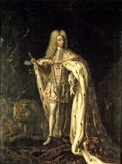 King Frederick IV of Denmark and Norway (1671-1730), um 1700. Creator: Le Coffre