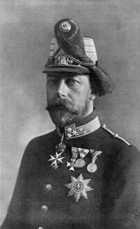 Images Dated 23rd January 2009: King George the Fifth, in Austrian Uniform, 1910