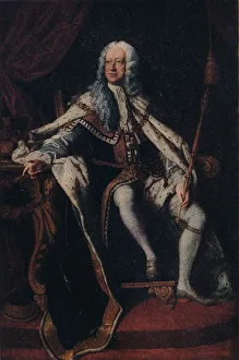 Godfrey Kneller Prints: King George I, c1714, (1911). Artist: Sir Godfrey Kneller