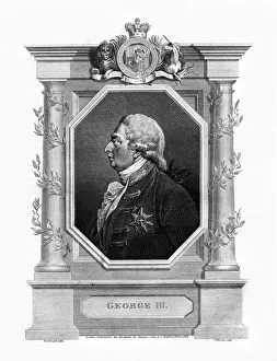 King George III of Great Britain, 19th century. Artist: R Corbould King George III of Great Britain, 19th century. Artist: R Corbould