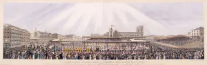 King George IVs Coronation Procession, London, 1821