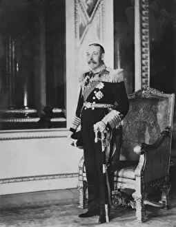 Music Room Gallery: King George V (1865-1936) of the United Kingdom, 1935. Artist: Tuck and Sons