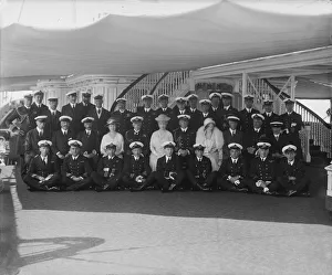 King George V and Queen Mary on board HMY Victoria and Albert, 1924. Creator