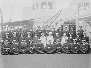 King George V and Queen Mary on board HMY Victoria and Albert, 1925. Creator