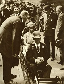 Passenger Prints: King George V and Queen Mary... British Empire Exhibition, Wembley, London, 1925, (1935)