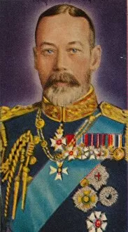 Admiral Of The Fleet Gallery: King George V in the uniform of Admiral of the Fleet, 1935