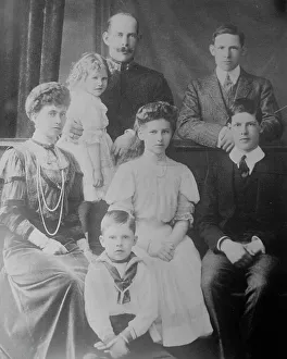 Sons Prints: King of Greece & family, between c1910 and c1915. Creator: Bain News Service