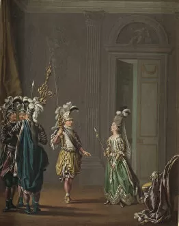 Pehr 1732 1816 Collection: King Gustav III of Sweden and Ulrika Eleonora von Fersen