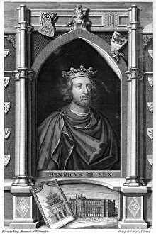 Vertue Prints: King Henry III, (18th century). Artist: George Vertue