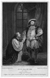 Cranmer Prints: King Henry VIII (1491-1547) and Thomas Cranmer (1489-1556)