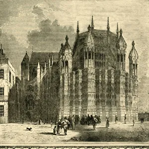 Henry Vii Gallery: King Henry VII.s Chapel, (1881). Creator: Unknown