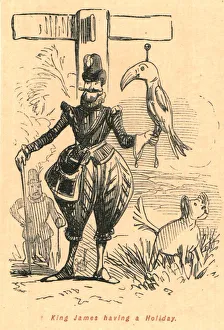 Gilbert Abbott A Gallery: King James having a Holiday, 1897. Creator: John Leech