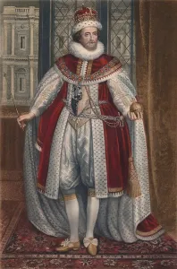 Henderson Prints: King James I of England and VI. of Scotland, 1620, (1904). Artist: Paulus van Somer