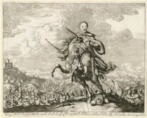 King John III Sobieski at the Battle of Khotyn on 11 November 1673, 1673. Artist King John III Sobieski at the Battle of Khotyn on 11 November 1673, 1673. Artist