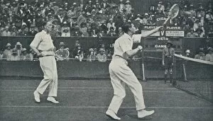 Duchess Of York Gallery: The King as Lawn-Tennis Player, 1926, (1937). Creator: Unknown