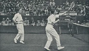 Lady Elizabeth Bowes Lyon Collection: The King as Lawn-Tennis Player, 1926, (1937). Creator: Unknown