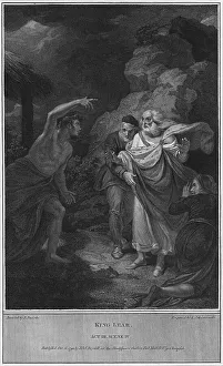 King Lear. Act III. Scene IV, 1792. Artist: Luigi Schiavonetti King Lear. Act III. Scene IV, 1792. Artist: Luigi Schiavonetti