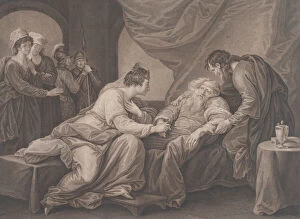 King Lear and Cordelia (Shakespeare, King Lear, Act 4, Scene 7), ca. 1783