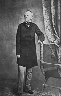 Abdication Prints: King Ludwig I of Bavaria, 1862. Artist: Joseph Albert