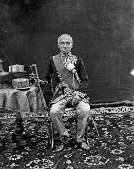 King Mongkut (King Rama IV) of Siam (Thailand), 1865. Creator: John Thomson