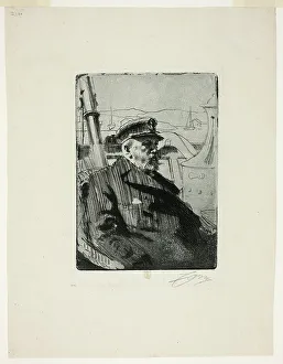 King Oscar II (Second plate), 1898. Creator: Anders Leonard Zorn