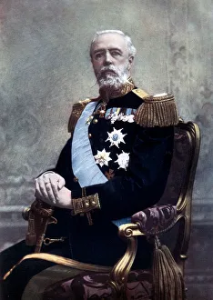 Bernadotte Prints: King Oscar II of Sweden, late 19th-early 20th century