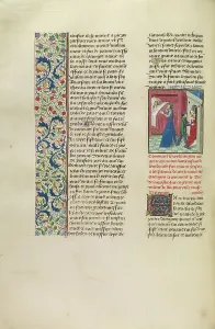 Chronicle Prints: King Peter of Aragon on his Deathbed