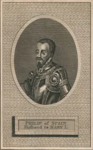 Charles Alfred Gallery: King Philip II of Spain, husband to Queen Mary I, 1793