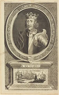 Richard L Prints: King Richard I. Creator: James Smith