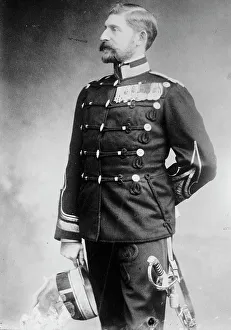 Romanian Prints: King of Roumania in uniform, 1914. Creator: Bain News Service