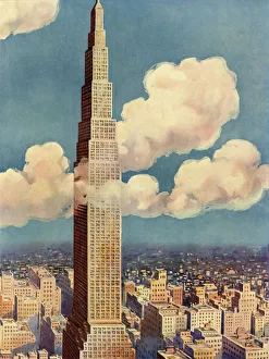 Golding Prints: The King of Skyscrapers - Larkin Tower, c1930. Creator: Unknown