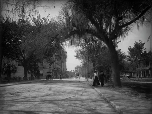 Transparency Prints: King Street, St. Augustine, c1902. Creator: William H. Jackson