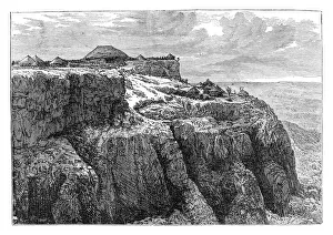 King Theodores House at Magdala, Ethiopia, c1868 (late 19th century) King Theodores House at Magdala, Ethiopia, c1868 (late 19th century)