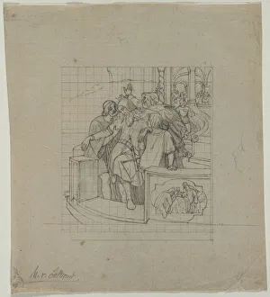 The King of Thule, second or third quarter 1800s. Creator: Moritz von Schwind (German, 1804-1871)