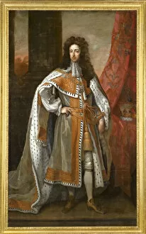 Kneller Gallery: King William III of England (1650-1702) in his Coronation Robes