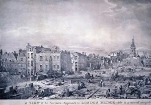 King William Street, London, 1830. Artist: George Scharf