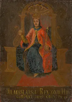 Bratislava Prints: King Wladyslaw III of Poland, Hungary and Croatia (1424-1444), First half of the 18th cent