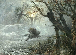 Images Dated 19th June 2013: The King of the woods, ca 1887. Artist: Klever, Juli Julievich (Julius), von (1850-1924)