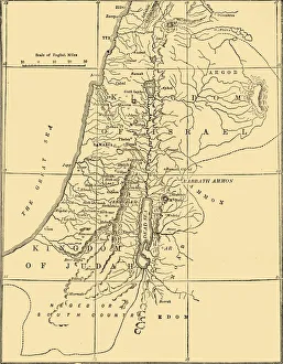 Cassell And Co Prints: The Kingdoms of Judah and Israel, 1890. Creator: Unknown