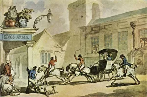 Porch Prints: The Kings Arms, Dorchester, late 18th-early 19th century
