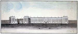 Law And Order Prints: Kings Bench Prison, Southwark, London, c1800. Artist