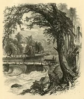 Kings Bridge, 1874. Creator: Harry Fenn