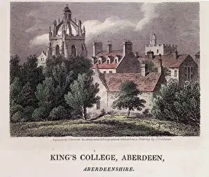 Aberdeen Prints: King's College, Aberdeen, c1810