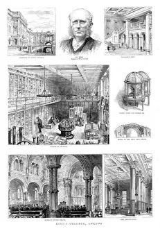 King's College, London, 1890. Creator: Unknown