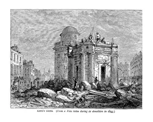 Walter Thornbury Prints: Kings Cross in 1845